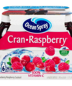 Ocean Spray® Cran Raspberry Cocktail, 6 x 295 mL