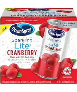 Ocean Spray Sparkling Lite Cranberry 6PK, OSI SPRK CRAN LT 6PK
