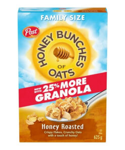 Post Honey Bunches of Oats Honey Roasted Cereal, Honey Roasted Cereal 340g - Image 3