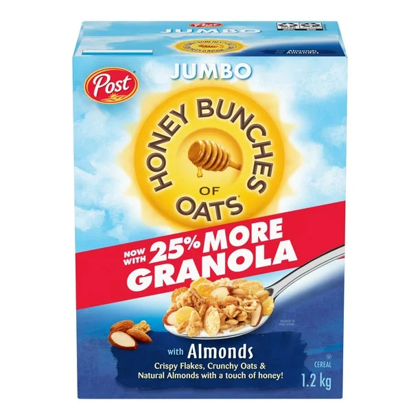 Post Honey Bunches of Oats With Almond Cereal, Post Honey Bunches of Oats With Almond Cereal 340g - Image 3