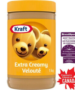 Kraft Extra Creamy Peanut Butter, 1kg