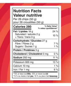 Alternative view of Wavy Lay's Original potato chips, Value Size, 450 g.