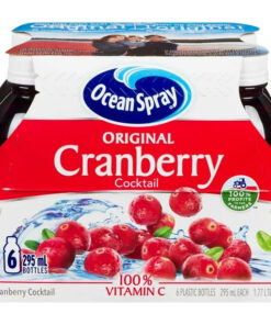 Ocean Spray Cranberry Cocktail Single Serve Multi Pack, 6 x 295 mL