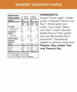 Alternative view of Nature's Path Gluten Free Crunchy Maple Sunrise Organic Cereal, 300 g