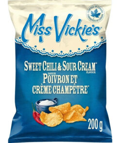 Miss Vickie's Sour Cream, Herb & Onion Flavour Kettle Cooked Potato Chips