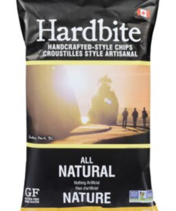 HARDBITE Canadian Brand Gluten Free Natural Kettle Cooked Potato Chips 150 g Snack Chips
