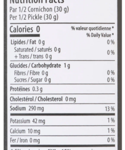 Brine&Co. Spicy Dill Pickles, 1 L New Quebec Brand Canned Spicy Dill Pickle Pantry Staple Made in Canada - Image 3