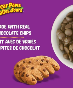 Bear Paws Brand Chocolate Chip Family Pack Soft Cookie, 480 g Kids Tea Time Snack Canadian Pantry - Image 3