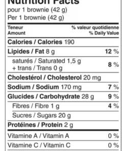 Alternative view of Vachon Vachon Candy Brownies, 252 g Quebec Brand Made in Canada Sweet Chocolate Brownies Snack