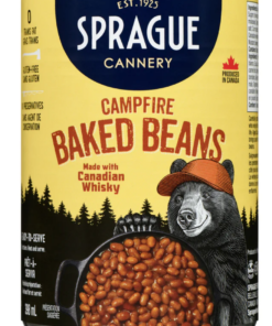 Sprague Brand Campfire Baked Beans, 425 g Made in Canada Ready to Eat Beans Pantry Staple Food