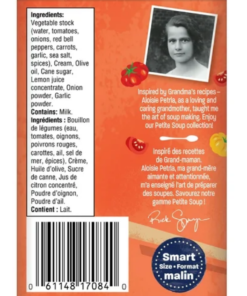 Alternative view of Sprague Brand Creamy Heirloom Tomato Soup Canned Goods Ready to Eat Soup Pantry Made in Canada