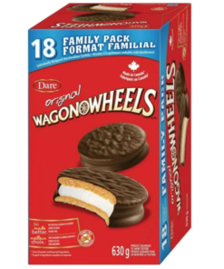 Alternative view of Wagon Wheels Cookies, Dare, 630g, 18 packs Family Size Made in Canada