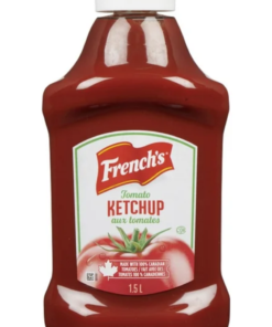 French's, 100% Canadian Tomato Ketchup, 1.5L Made in Canada Popular Pantry Staple