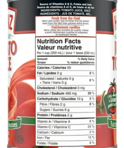 Alternative view of Heinz Tomato Juice, 540 ML Can Made in Canada Popular Tomato Juice Pantry Staple No Additives