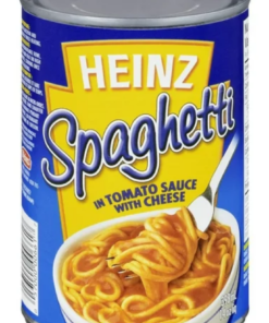 Heinz Spaghetti in Tomato Sauce with Cheese, 398mL Made in Canada Cheese Sauce Pantry Pasta Staple