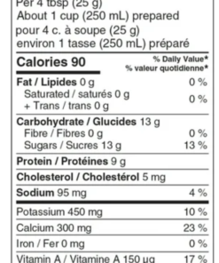 Great Value Brand Instant Skim Milk Powder, 1 KG Packaging Baking Cooking Coffee Made in Canada Pantry - Image 3