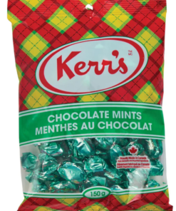 Kerr's Brand Chocolate Mints - 150g Made in Canada Popular Candy Chocolate Mints Pantry Sweets