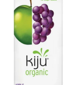 Kiju Brand Organic Apple Grape Fruit Juice Blend, 1 L Made in Canada Grape Apple Juice Mix Drink Beverage