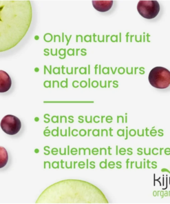 Alternative view of Kiju Brand Organic Apple Grape Fruit Juice Blend, 1 L Made in Canada Grape Apple Juice Mix Drink Beverage