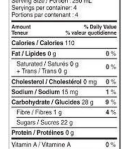 Kiju Brand Organic Apple Grape Fruit Juice Blend, 1 L Made in Canada Grape Apple Juice Mix Drink Beverage - Image 4