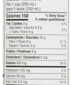 Alternative view of Sprague Organic Lentil Soup with Vegetables, 398ml Reheat and Serve Made in Canada Pantry Canned Goods