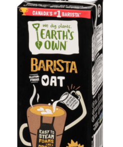 Earth's Own Oat Barista 946 mL Prepared in Canada Milk Dairy Alternative Lactose Intolerant Coffee Beverage