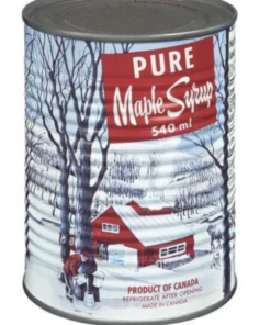 Decacer Pure Maple Syrup, 540 mL Pure Canadian Maple Syrup Pantry Staple Metal Can