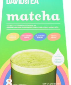 DAVIDs TEA Naturally Flavored Green Matcha Drink Mix Prepared in Canada 78g Pouch Mix
