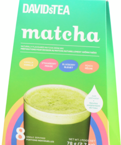 Alternative view of DAVIDs TEA Naturally Flavored Green Matcha Drink Mix Prepared in Canada 78g Pouch Mix