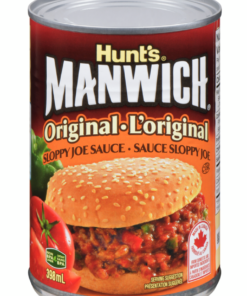 Hunt's Brand Manwich Sauce, Original Prepared in Canada 398 mL Sloppy Joe Burger Sauce Condiment Canned