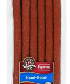 Grimm's Original Pepperoni Sticks, 600g Dehydrated Meat Protein Snack Made in Canada