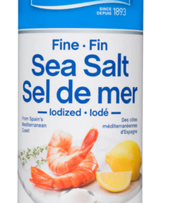 Windsor Brand Fine Iodized Sea Salt, 500 g Product of Canada Cooking Salt Pantry Staple
