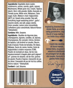Sprague Brand Creamy Mushroom Risotto, 284 mL Made in Canada Canned Soup Ready Meal Petite Soup - Image 3