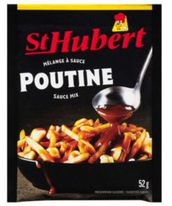St-Hubert Brand Poutine Gravy Mix 52 g Packet Quebec Fried Chicken Poutine Easter Thanksgiving Gravy Meal Canadian