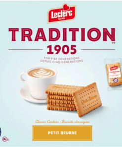 Tradition Brand Petit Beurre Butter Cookies - 300g Made in Canada Tea Time Cookies Snack Pantry